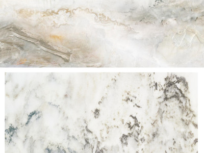 大理石紋中式水墨山水畫黑白石紋大理石背景