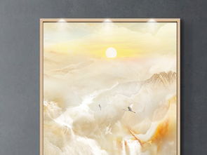 九魚(yú)精品大理石石紋中式豪華玄關(guān)背景墻賞析